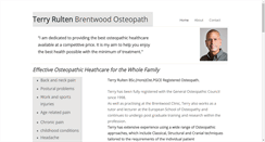 Desktop Screenshot of osteopathyplus.co.uk